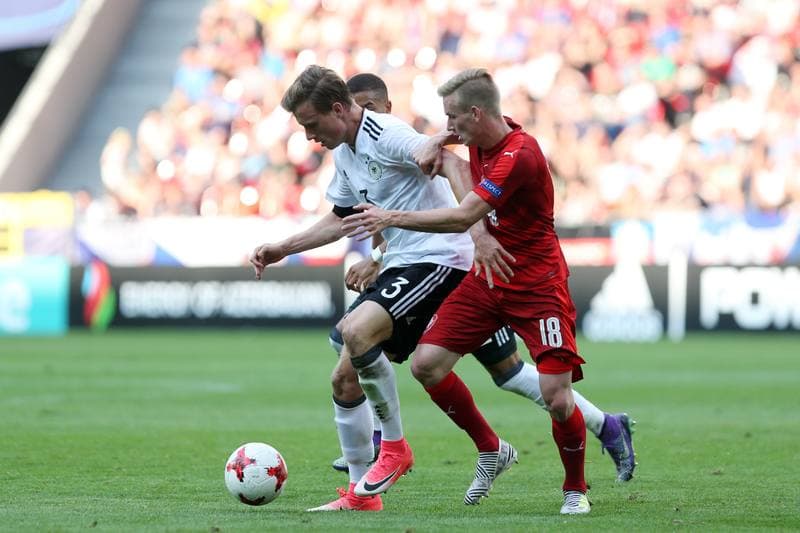 Football. UEFA European U21 Championship. Germany - Czech Republic. 18.06.2017