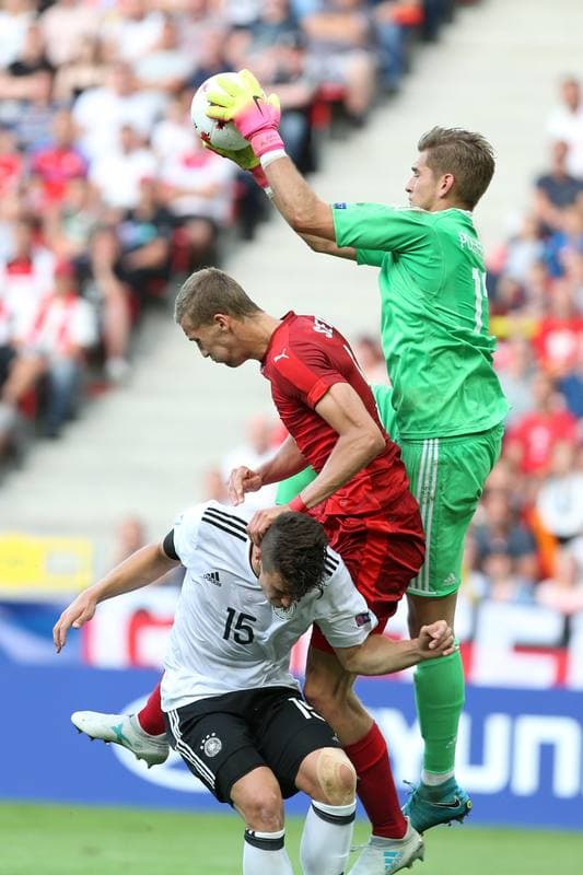 Football. UEFA European U21 Championship. Germany - Czech Republic. 18.06.2017