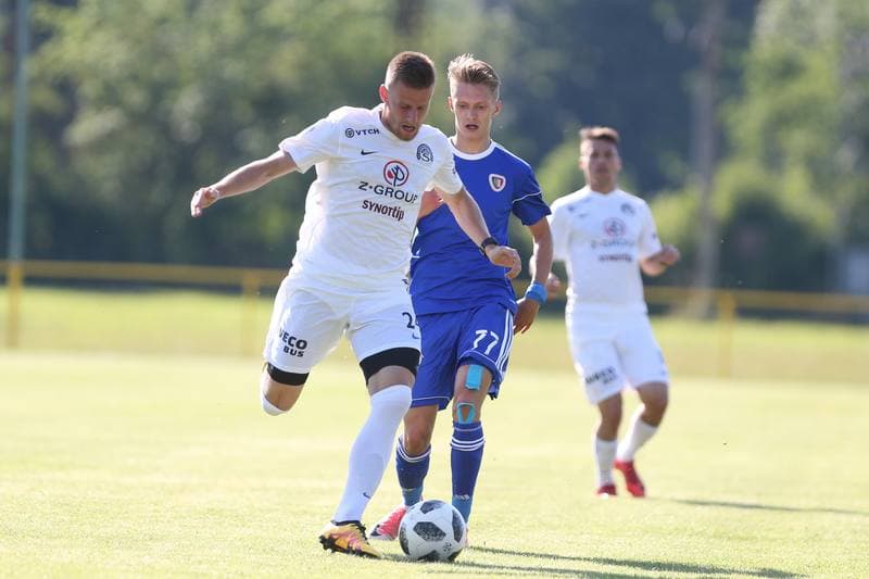 Football. Friendly Match. 1 FC Slovacko - Piast Gliwice. 04.07.2018