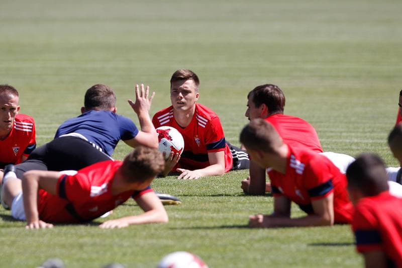 Football. Gornik Zabrze. Training. 21.06.2017