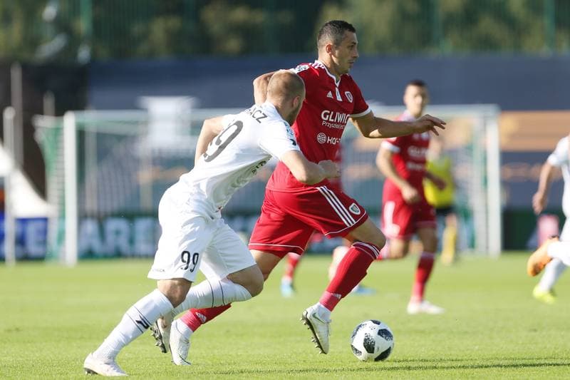 Football. Lotto Ekstraklasa. Zaglebie Sosnowiec - Piast Gliwice. 23.07.2018