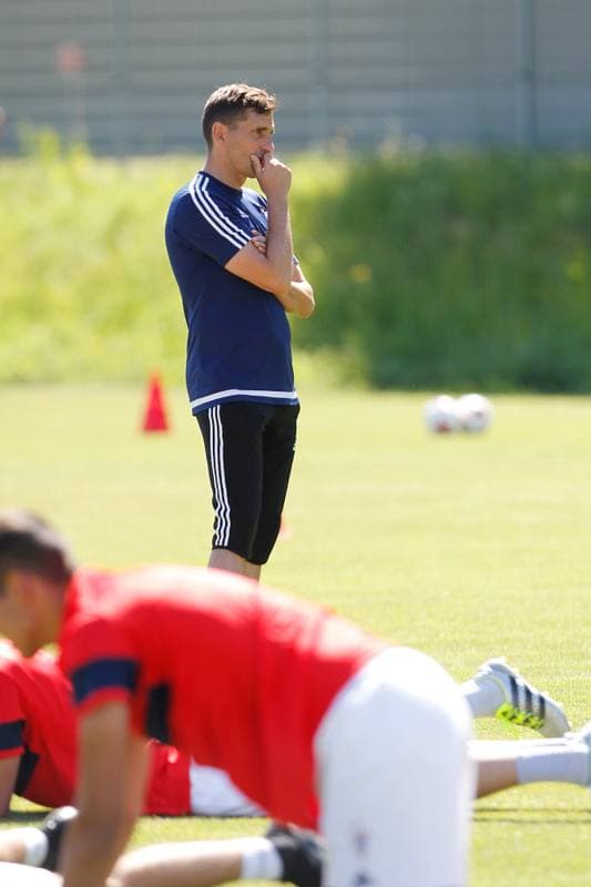 Football. Gornik Zabrze. Training. 21.06.2017
