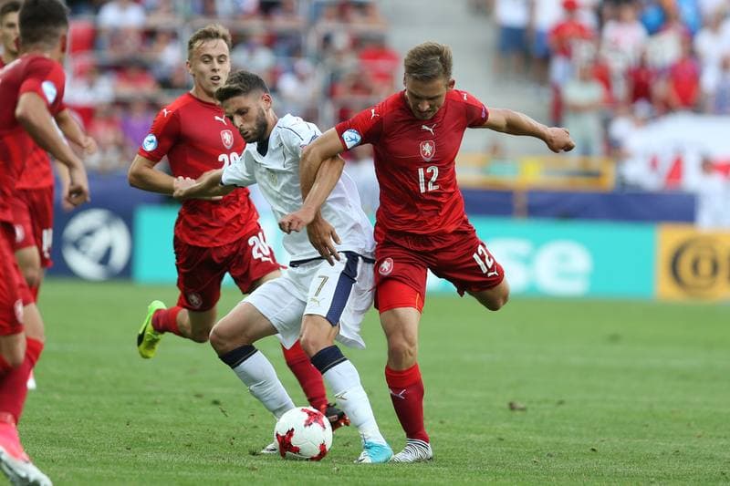 Football. UEFA European U21 Championship. Czech Republic - Italy. 21.06.2017