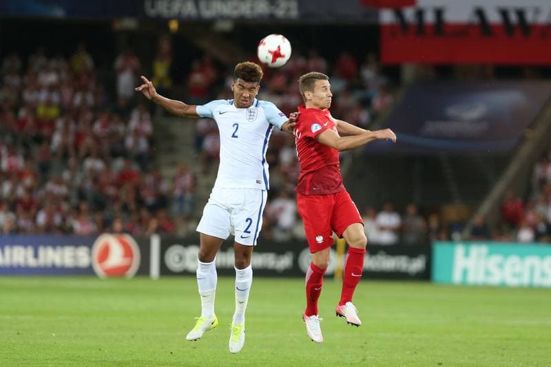 Football. UEFA European U21 Championship. England - Poland. 22.06.2017