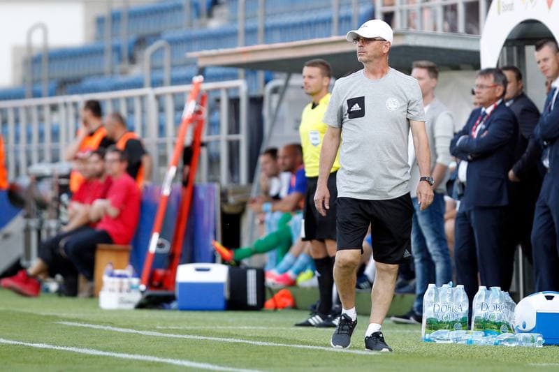 Football. Czech-Slovak Supercup. Fastav Zlin - Slovan Bratislava. 23.06.2017