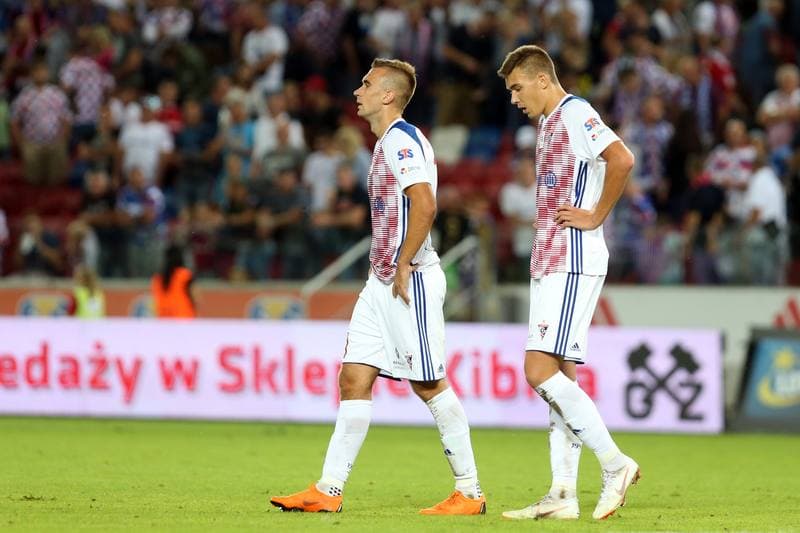Football. Lotto Ekstraklasa. Gornik Zabrze - Pogon Szczecin. 31.08.2018