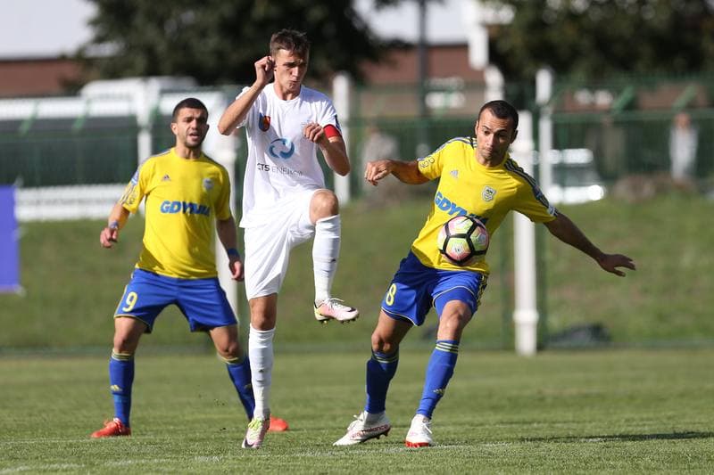 Football. Polish Cup. Slask Swietochlowice - Arka Gdynia. 25.09.2018