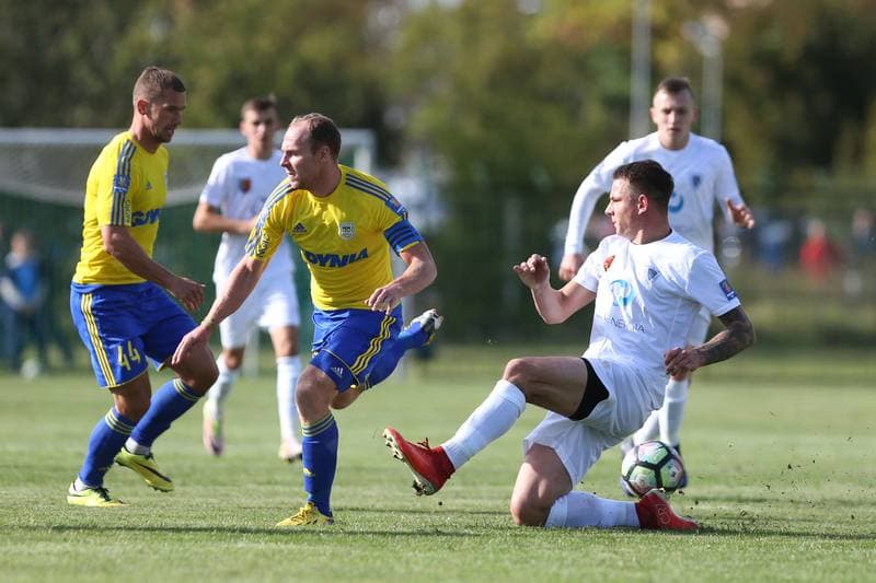 Football. Polish Cup. Slask Swietochlowice - Arka Gdynia. 25.09.2018