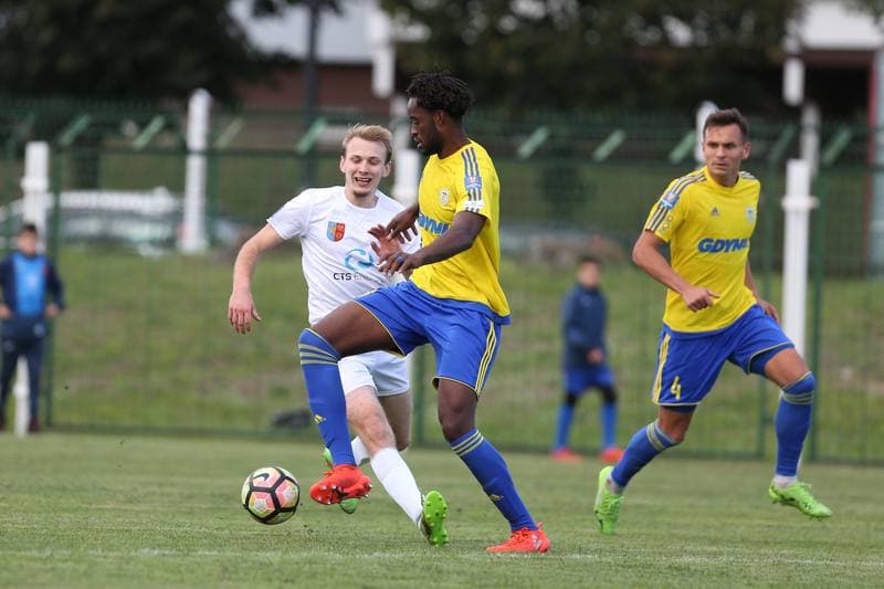 Football. Polish Cup. Slask Swietochlowice - Arka Gdynia. 25.09.2018