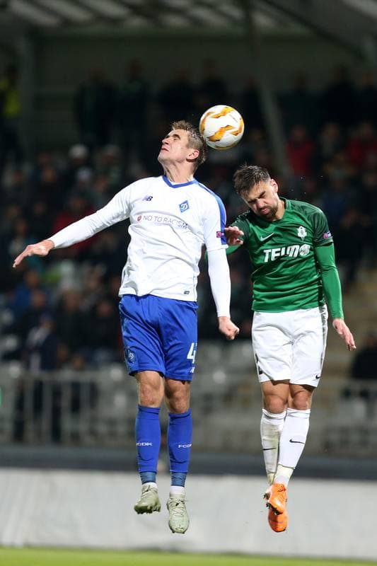 Football. UEFA Europa League. FK Jablonec - Dynamo Kyiv. 04.10.2018