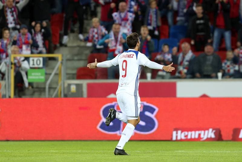 Football. Lotto Ekstraklasa. Gornik Zabrze - Lech Poznan. 05.10.2018