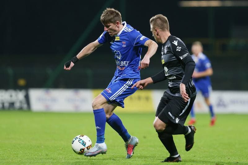 Football. Fortuna I Liga. GKS Katowice - Bruk-Bet Termalica Nieciecza. 29.09.2018