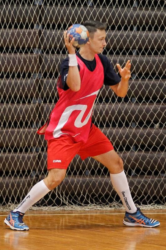 Handball. Gornik Zabrze. Training. 10.07.2017