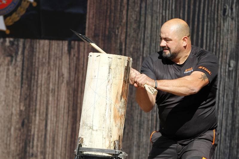 Lumberjack Championships. Stihl Timbersports. 06.10.2018