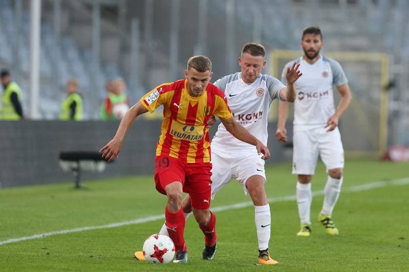 Football. Lotto Ekstraklasa. Korona Kielce - Zaglebie Lubin. 17.07.2017