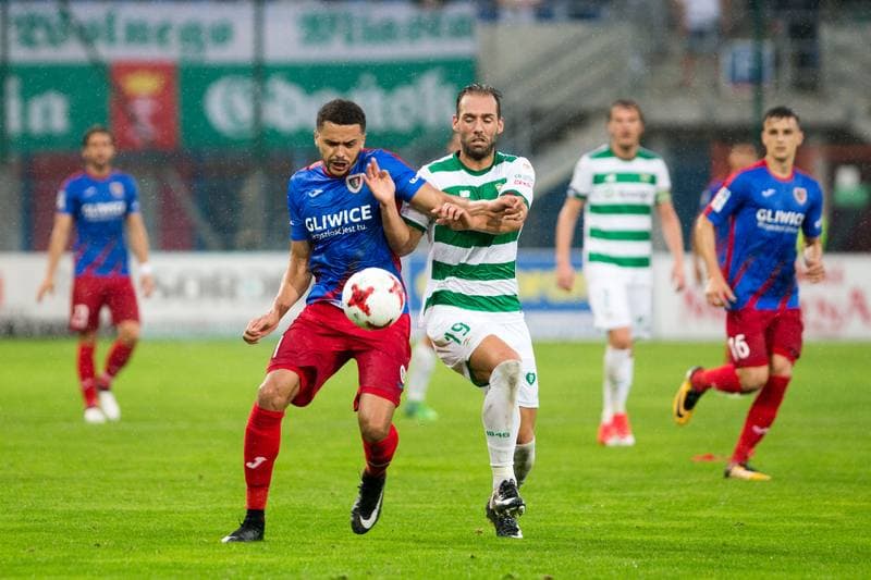 Football. Lotto Ekstraklasa. Piast Gliwice - Lechia Gdansk. 11.09.2017