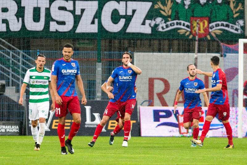 Football. Lotto Ekstraklasa. Piast Gliwice - Lechia Gdansk. 11.09.2017