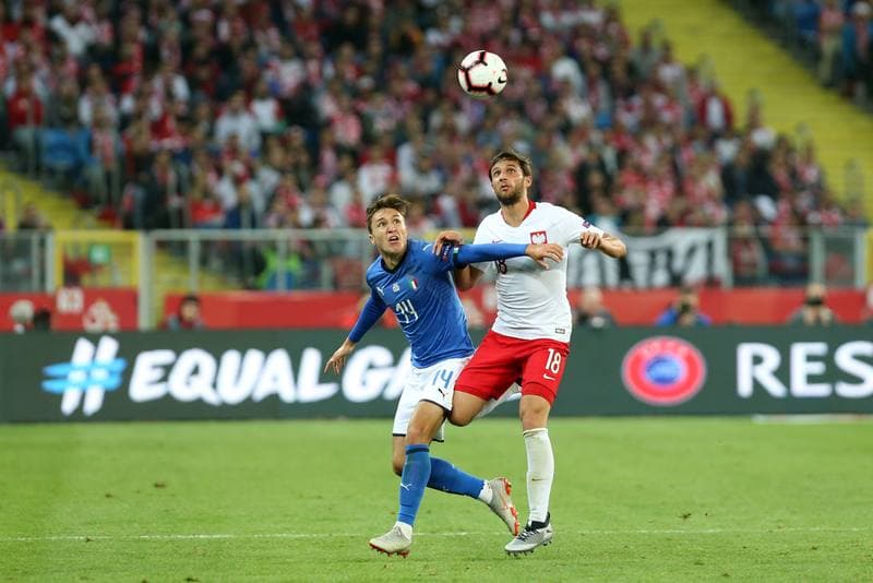 Football. UEFA Nations League. Poland - Italy. 14.10.2018