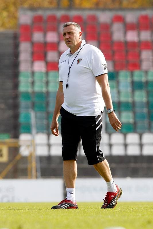 Football. Zaglebie Sosnowiec. Training. 16.10.2018