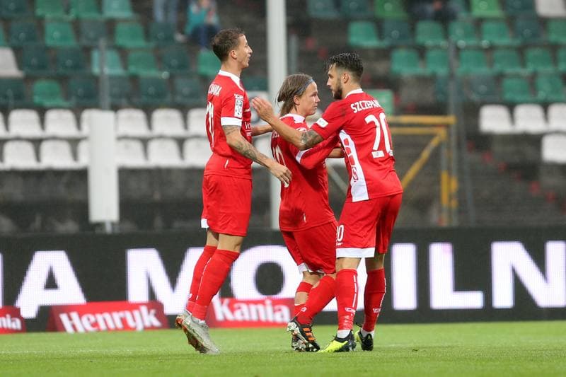 Football. Lotto Ekstraklasa. Zaglebie Sosnowiec - Miedz Legnica. 20.10.2018