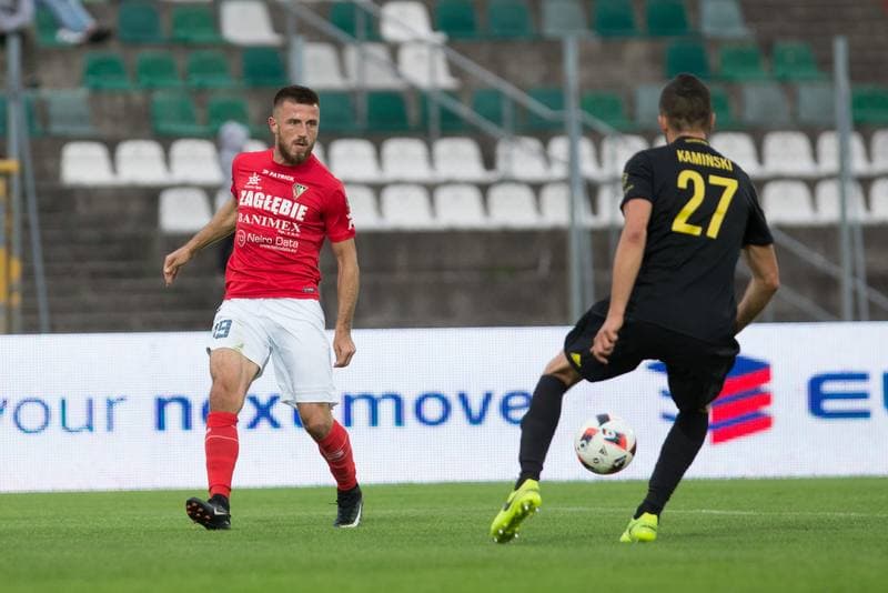 Football. Nice I Liga. Zaglebie Sosnowiec - GKS Katowice. 13.09.2017