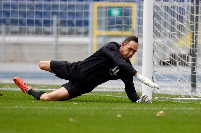 Football. Charity Match. Politicians - Journalists. 27.10.2018