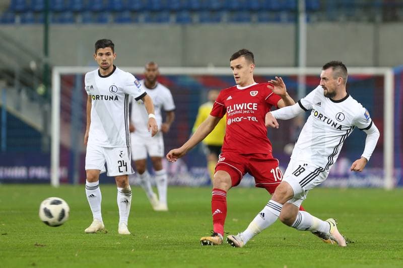 Football. Polish Cup. Piast Gliwice - Legia Warsaw. 30.10.2018