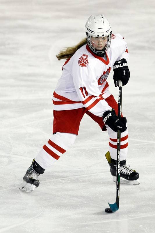 Ice Hockey. Women's U18 Championship. Poland - Hungary. 11.11.2018