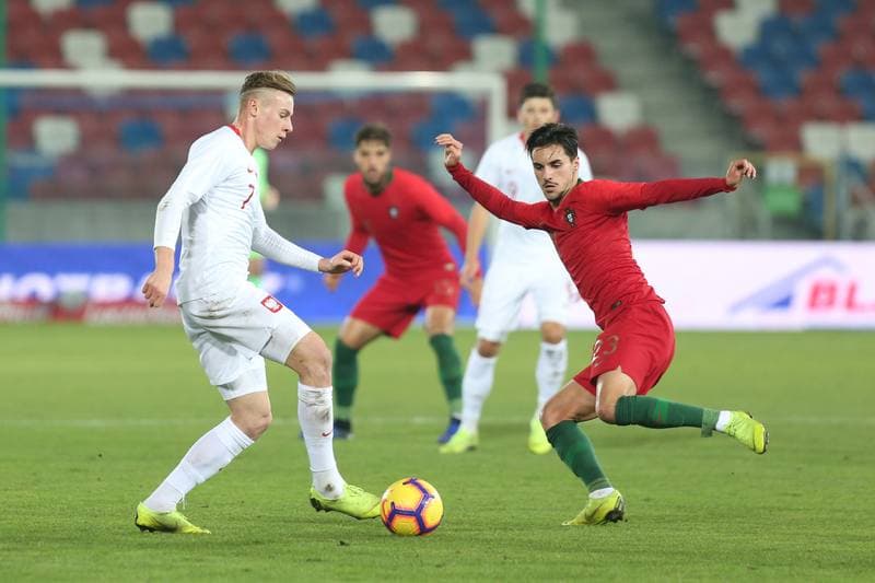 Football. European Championship U21. Poland - Portugal. 16.11.2018