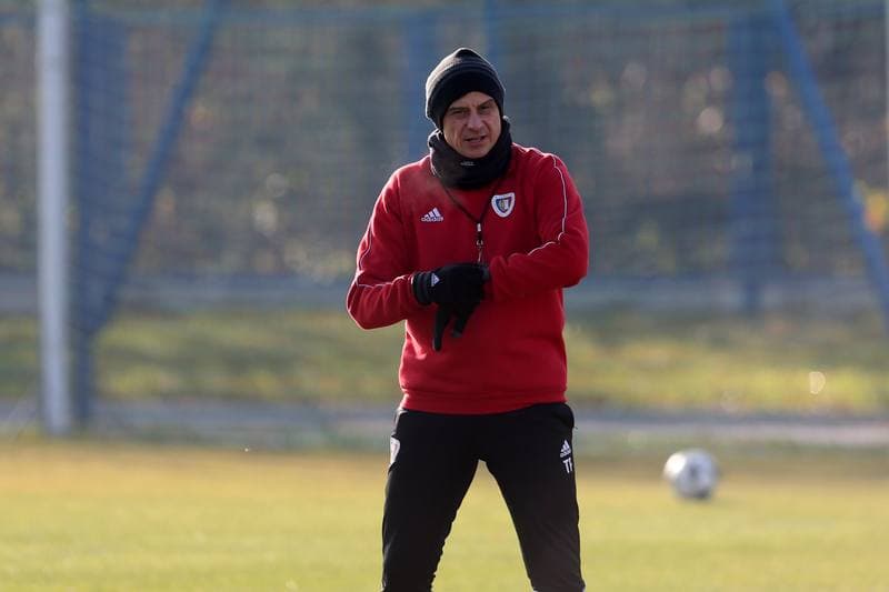 Football. Piast Gliwice. Training. 17.11.2018