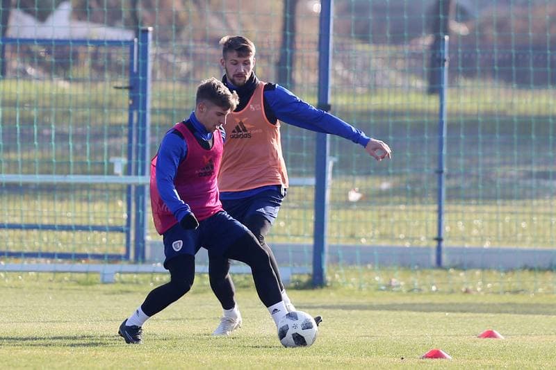 Football. Piast Gliwice. Training. 17.11.2018
