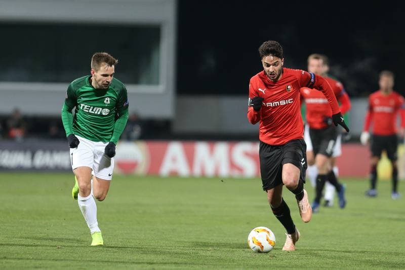 Football. UEFA Europa League. FK Jablonec - Stade Rennais FC. 29.11.2018