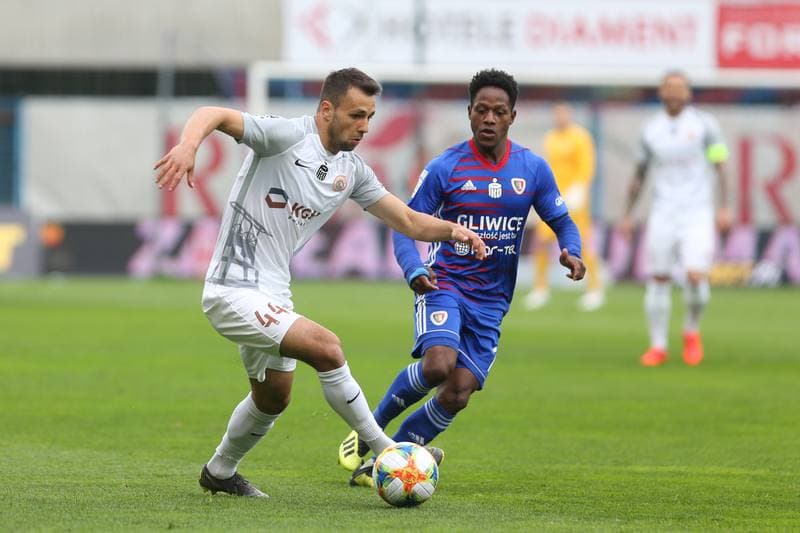 Football. Lotto Ekstraklasa. Piast Gliwice - Zaglebie Lubin. 23.04.2019