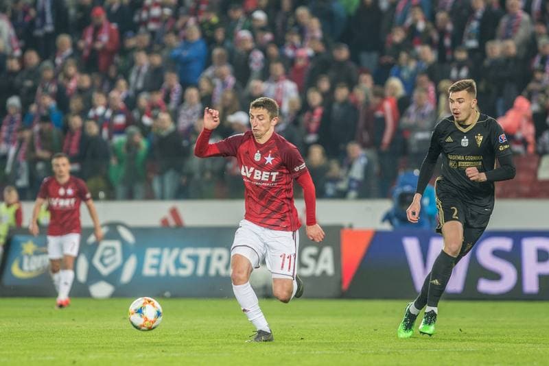 Football. Lotto Ekstraklasa. Gornik Zabrze - Wisla Krakow. 03.05.2019