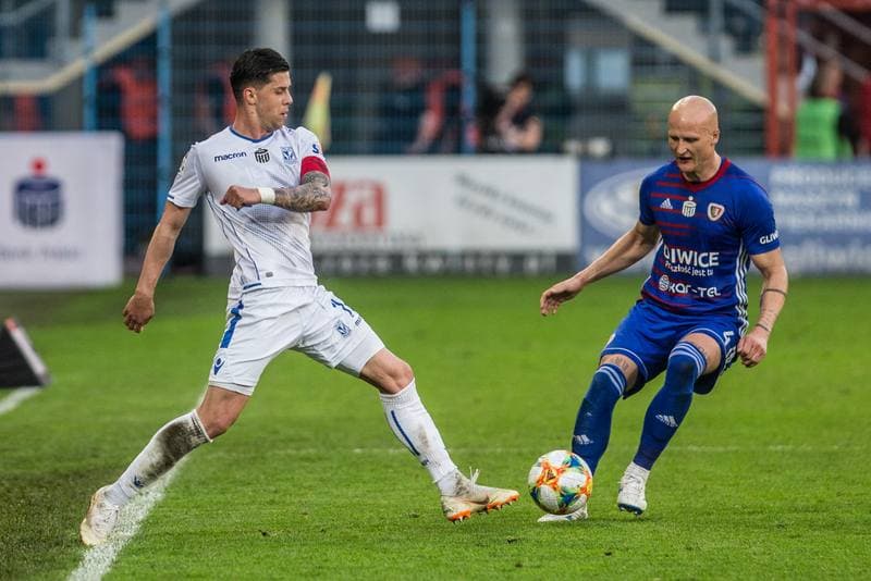 Football. Lotto Ekstraklasa. Piast Gliwice - Lech Poznan. 19.05.2019