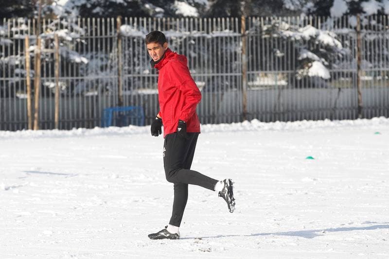 Football. Gornik Zabrze. Training. 05.02.2019