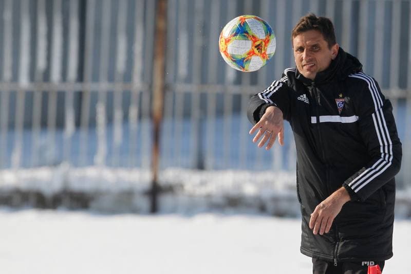 Football. Gornik Zabrze. Training. 05.02.2019