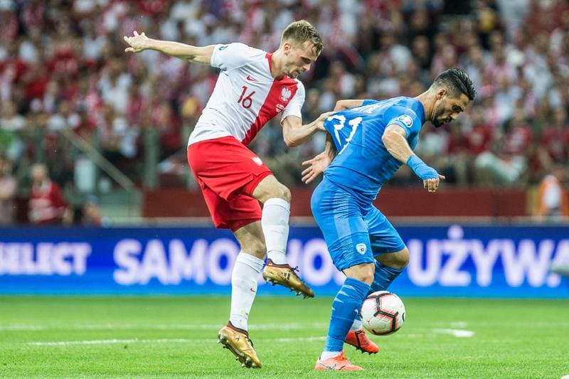 Football. Euro 2020 Qualifiers. Poland - Israel. 10.06.2019