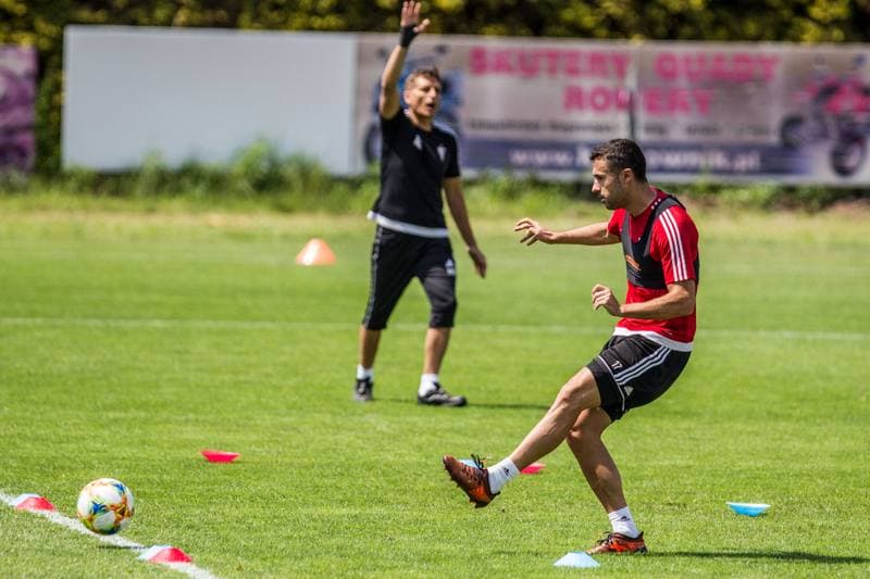 Football. Gornik Zabrze. Training. 18.06.2019