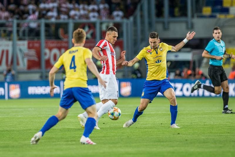 Football. UEFA Europa League. DAC 1904 Dunajska Streda - Cracovia Krakow. 11.07.2019