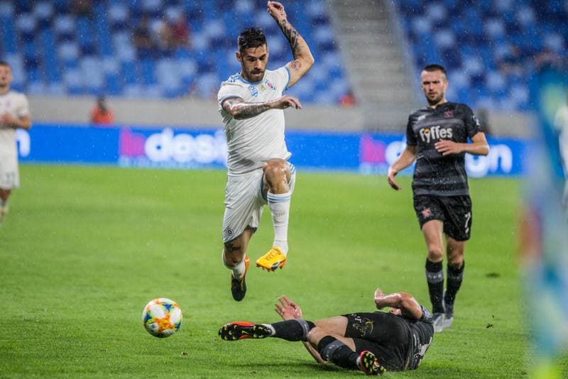 Football. UEFA Europa League. Slovan Bratislava - Dundalk FC. 07.08.2019