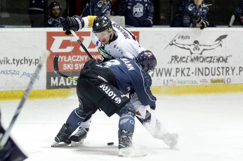 Ice Hockey. Polska Hokej Liga. GKS Tychy - MH Automatyka Gdansk. 06.03.2019