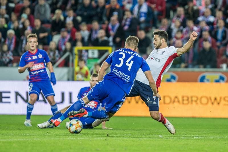 Football. PKO BP Ekstraklasa. Gornik Zabrze - Piast Gliwice. 03.11.2019