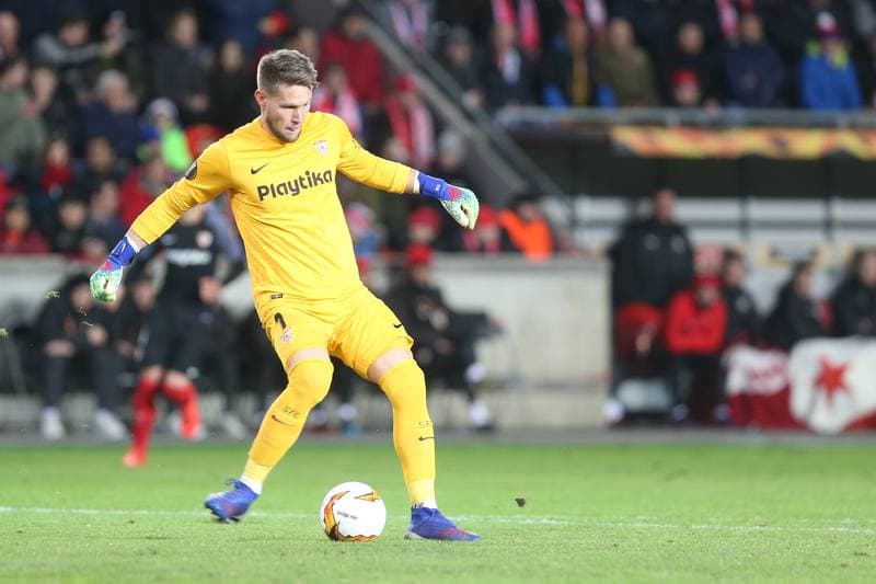 Football. UEFA Europa League. Slavia Prague - Sevilla FC. 14.03.2019