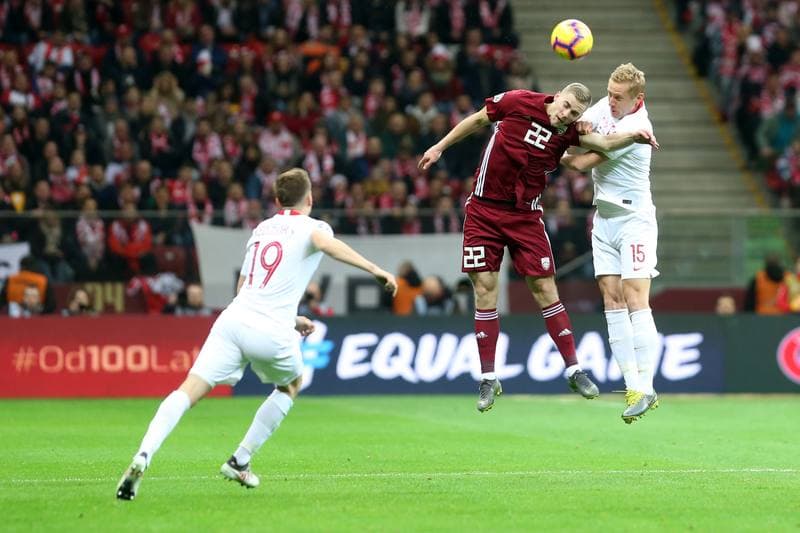 Football. Euro 2020 Qualifiers. Poland - Latvia. 24.03.2019
