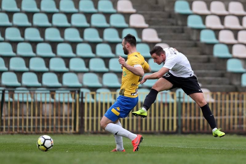 Football. II Liga. Rozwoj Katowice - Olimpia Elblag. 13.04.2019