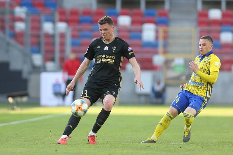 Football. Lotto Ekstraklasa. Gornik Zabrze - Arka Gdynia. 22.04.2019