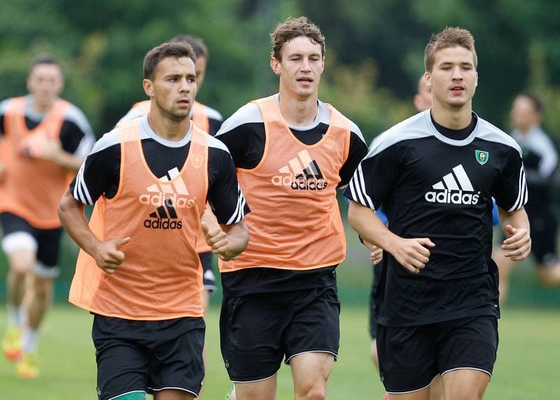 Football. GKS Katowice. Training. 16.07.2015