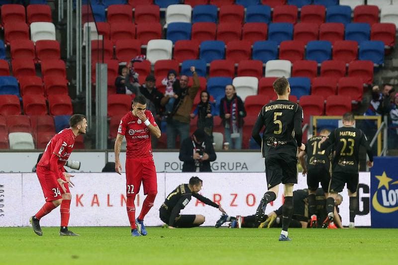 Football. Lotto Ekstraklasa. Gornik Zabrze - Zaglebie Sosnowiec. 29.04.2019