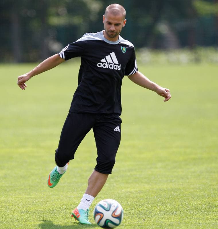 Football. GKS Katowice. Training. 16.07.2015
